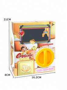 Children's Fun Egg-Shaped Twist Toy, Claw Machine, Mini Version, Doll Twist Machine, Doll Grabber Machine Twist Toy Gift, Birthday Gift, Toy Gift, Suitable For Boys And Girls (Accessory Colors Randomly Sent, Manual Measurement May Have Slight Error) - Multicolor - View 15