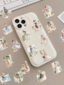 50pcs/100pcs Assorted Vacation-Themed Stickers: High-Quality PET Decorative Stickers For Notebooks-Perfect For Pencil Cases, Desks, Pencil Holders, And Notebooks. Ideal For Winter And New Year's. - View 9