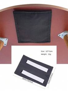 1/2/3/4pcs Hidden Security Bags - Concealment Storage Bags With Strong Adhesive And Zipper For Cash, Cards, Jewelry - Under Bed, Desk, Table, Closet And RV Use, Secret Compartment, Perfectly Hides Coins, Documents, Ledgers, Watches And Other Valuable Items, Invisible Storage Design, Suitable For Multiple Scenarios - Conventional - View 11