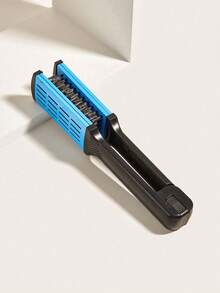 1pc V-Shaped Folding Hair Straightener, Dual-Use Straight & Curly Hair Styling Comb, Hair Straightener Clamp, V-Shaped Hair Tool, Detangling Comb, Anti-Split End Styling Tool, Hair Comb, Hair Styling Tool - Multicolor - View 10