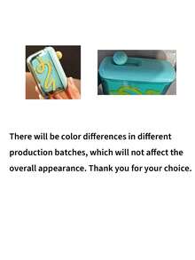 1pc Automatic Pop-Up Toothpick Holder, Premium Portable Mini Toothpick Storage Box, Rectangular Toothpick Dispenser, Suitable For Home And Office Desk - Multicolor - View 11