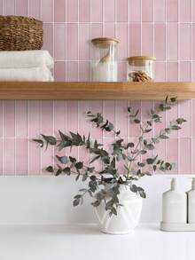 1/10/20pcs Modern Linear Peel And Stick Wall Tiles, 3D Backsplash Tile Stickers, Self-Adhesive Wall Stickers For Kitchen Bathroom - Wall Stickers - View 4