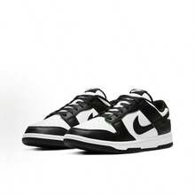 Nike Women Casual Shoes - 黑與白 - 查看 4