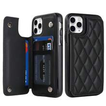 WEFOR Wallet Phone Case For Galaxy S26 S25 S25 S24 S23 S22 Ultra Plus S25Edge 24 FE, Multi-Card Slot Design, Magnetic Clasp, Built-In Stand, Shockproof Protective Cover, Compatible With IPhone 18 17 AIR 16e 16 15 14 13 12 11 Pro Max XR XS MAX, Magnetic Design, RFID Anti-Theft Card Slot, Magnetic Phone Protective Case, Shockproof, Unisex - Black - View 62