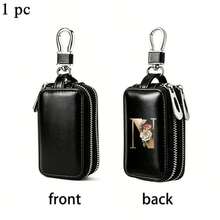 Double Layered Enlarged Capacity26 Letter Key Bag Men's PUkeystorage Bag Keychain Keychain,A Gift Full Of Love,Fun Gift,Men's Gift,Gift For Loved Ones - Multicolor - View 37