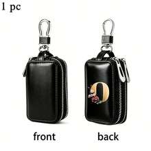 Double Layered Enlarged Capacity26 Letter Key Bag Men's PUkeystorage Bag Keychain Keychain,A Gift Full Of Love,Fun Gift,Men's Gift,Gift For Loved Ones - Multicolor - View 19