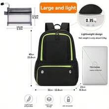 Football Backpack Set Unisex With Shoe Compartment 30L Large Capacity Lightweight Breathable Boys Girls Volleyball Sports Gear Bag Suitable For Basketball Bag Travel School Gym - Multicolor - View 3