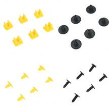 500Pcs Car Body Door Trim Clips Retainer Bumper Plastic Panel Push Fastener UK - A - View 3