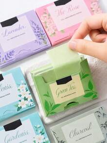 100 Sheets Facial Oil Blotting Papers - Portable Oil Absorbing Sheets, Suitable For Oily Skin, Oil Control, Makeup And Skincare, Suitable For All Skin Types, 700 Sheets/500 Sheets - Multicolor - View 6