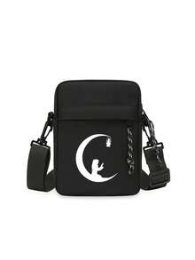 1pc Fun Pattern Crossbody Bag, Vertical Phone Bag, Fashion Mini Crossbody Bag, Water-Resistant Durable Lightweight Niche Phone Messenger Bag - Multicolor - View 17