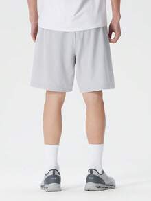 Skechers Men's Woven Shorts Comfortable Minimalist Casual Sports Shorts P226M208-02VP - Dawn Blue Gray - View 4
