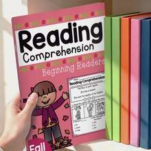 Sight Word & Reading Comprehension Practice Notebooks, Beginning Readers, Simple Sentences, High Frequency Words, Reading Fluency, Word Recognition, Short Passages, Answering Questions, Vocabulary & English Reading Skills - Reading & Sight Word Practice - View 2