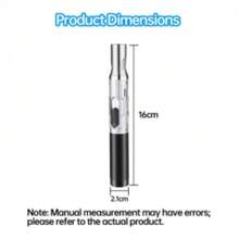 2Pcs Multi Functional Jet Flame Torch Lighter 360°  Ignition Adjustable Flame Heat Resistant Refillable Lighter For Cigars Moxibustion Charcoal Outdoor Home Commercial Use - YB701 - View 6