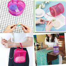 Handmade Crochet Tools Hook & Yarn Storage Bag, Mesh Yarn Storage Pouch, Suitable For Crochet Enthusiasts, Handicraft Accessories - Multiple Styles - View 7