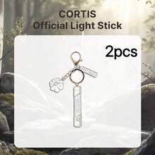 COR TIS Concert Light Keychain Acrylic Pendant Bag Accessory 3 Pieces Set, Concert Merchandise, Metal Material Sturdy And Durable, Engraved Exclusive Brand Logo, Paired With Flower Pendant Design, Available In Gold And Silver. Compact And Lightweight, Suitable For Hanging On Backpacks And Keys, Fan Support Merchandise Accessory, Minimalist And High-End, Exquisite Small Gift For Fan Collection And Gifting To Fellow Fans. This Is A Gift That Is Hard To Resist. - Multicolor - View 11