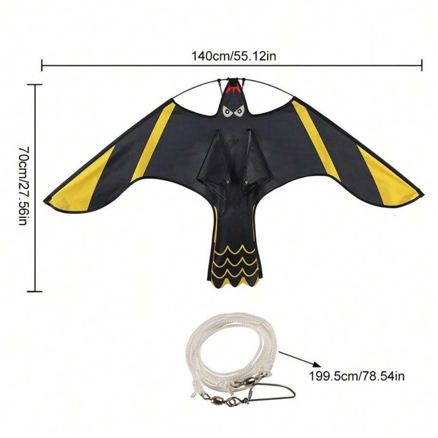 Flying Hawk Kite Garden Bird Repeller Scarer Deterrent Pest Control Protect Crop - UK-h432701 - View 1