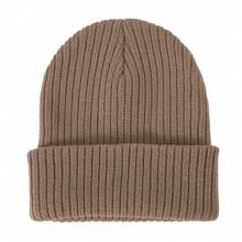 1pc Women's Ribbed Knit Beanie, Solid Color Casual Warm Brimless Hat, Suitable For Daily Streetwear And Outdoor Warmth - Ribbed Solid Color - View 15