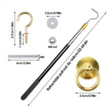 Attic Ladder Pull Down System Kit Loft Ladder Pole With Hook - UK-c387901 - View 10