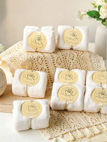 Boîte cadeau pour banquet de mariage avec 1 pièce de serviette de poche