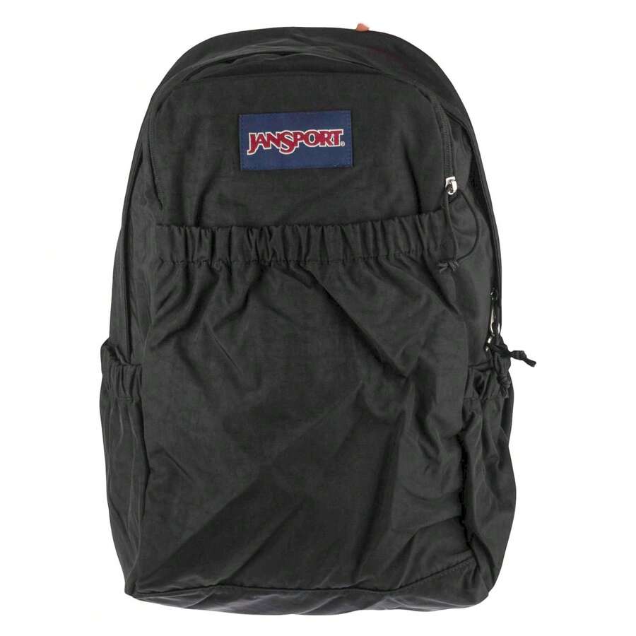 JanSport Slouch Pack Backpack - Black Unisex Backpacks - Black - View 1