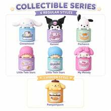 MINISO Sanrio Characters Peekaboo Canister Ornament, 1 Random Design, Cute Desk Shelf Room Decor, Birthday Christmas Gift - Random One - View 8
