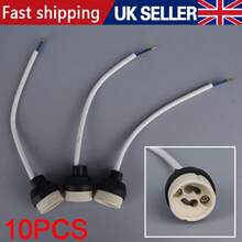 GU10 Bulb Holder Mains LED Base Socket Downlight Fitting Wire Connector - Star - View 4
