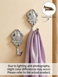 Vintage European Style Bathroom Door Window Hooks Home Decor Wall Hooks For Living Room Entryway Hallway Bedroom Kitchen Closet Vintage Farmhouse Country Style Decorative Hooks Housewarming Gift Mother's Day Father's Day Gift - View 5