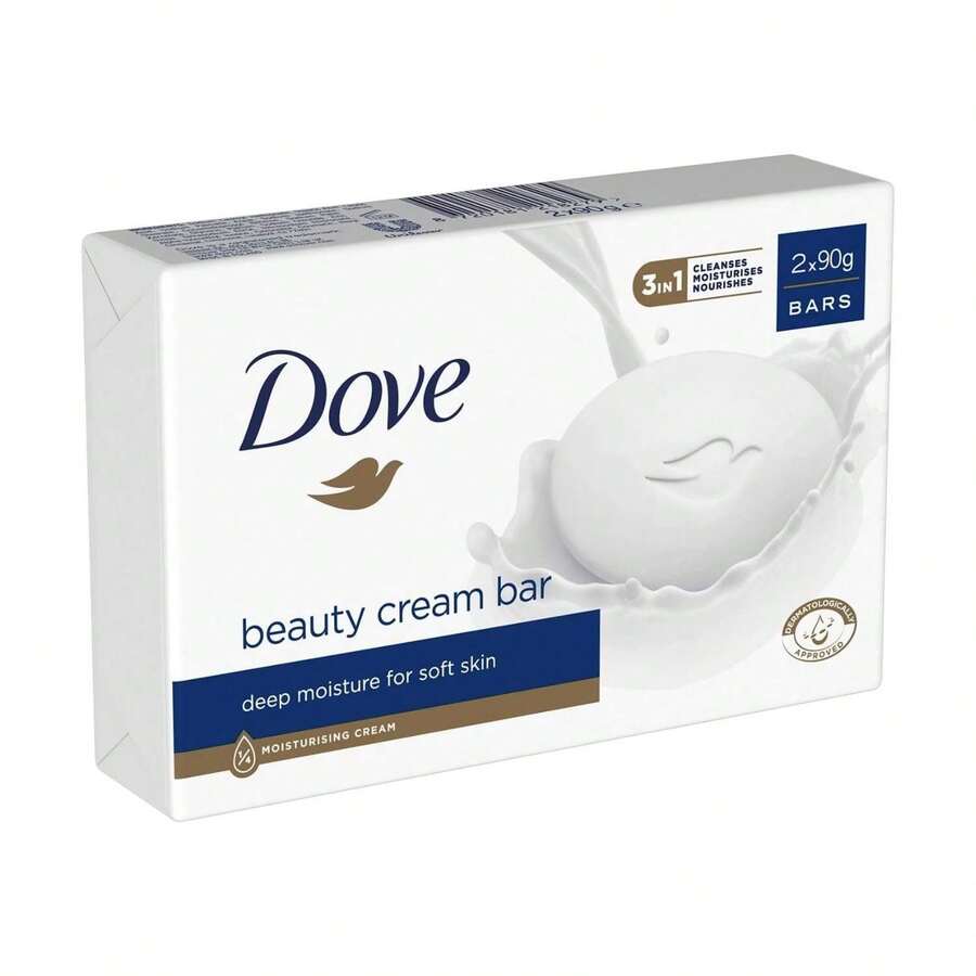 Dove Original Beauty Cream Bar - 2 X 90g - fresh/powdery scent - View 1