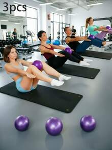 4pcs Ultra Soft 25cm Pilates Balls, Non-Slip Fitness Balls, Suitable For Core Training, Yoga, Stability Exercises, Home Fitness Equipment - View 11