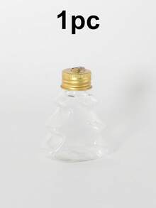 10/1pc Refillable Christmas Tree Shaped Hanging Ornament, 50ml Clear Plastic Ball Bottle, DIY Fillable Color, Suitable For Christmas Tree, Holiday Party Decoration - Multicolor - View 14