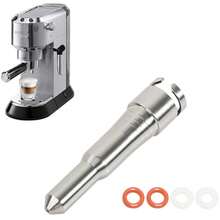 Steel Steam Nozzle Durable Stable Performance Wand Steam Pipe For ECP3420 310 330, For EC680 685, For EC9335, 9665, For ECAM22.110.SB Coffee Making - Silver Stainless Steel - View 1