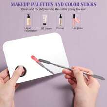 428/214pcs Disposable Makeup Tools Set, Includes Palette, Eyelash Brush, Lip Brush, Hair Clips (Random Color) And Storage Box. This Set Covers Various Makeup Brushes And Makeup Tools. - Multicolor - View 6