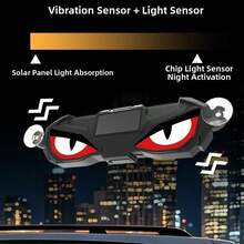 Lampu LED Mobil, Tempat Gelas Layar Dinamis, Lampu Mata Hantu Mobil, Lampu Peringatan Mobil Nirkabel, Lampu Getar, Dekorasi Mobil - A - View 5