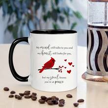[Memorial Cardinal Coffee Mug] Cardinal Coffee Mug - A Memorable Cardinal-Themed Christmas Or Birthday Gift - Fun Easter/Thanksgiving/Halloween/Christmas Gift For Friends And Family - Multicolor - View 3