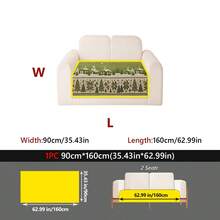 1PC Green Christmas Decorative Chenille Sofa Cushion, Anti‑Slip All‑Season Sofa Protector Cover, Machine Washable For Living Room Bedroom Home Decoration - Green - View 13