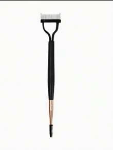 Stainless Steel Eyelash Comb & Brush, Dual-Ended Eyelash Separator Tool, Eyelash Curler Tool, Affordable Eyebrow Brush, Makeup & Grooming Tool For Women And Beginners, Travel Essential, School Essential, Bedroom Makeup Accessory, Christmas Gift - Multicolor - View 14