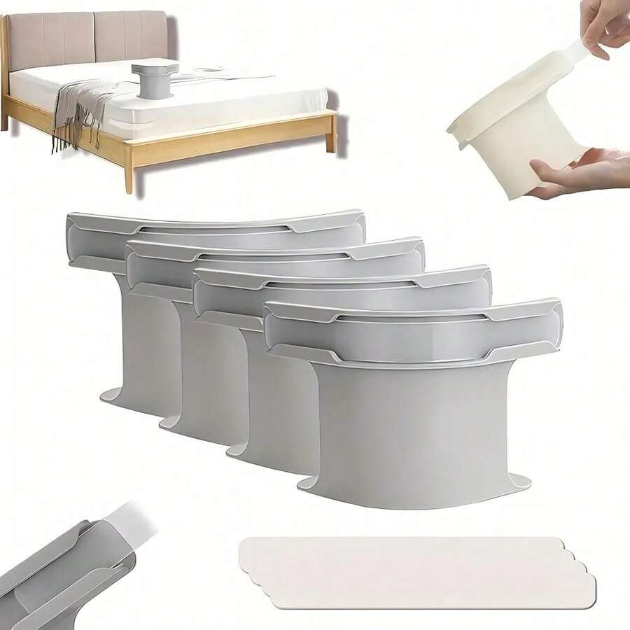Locking Sheet Holder Set, Corner Sheet Gripper Straps For Mattress, Heavy Duty Non-Slip Bed Fasteners, Keeps Sheets Firm And Tight, Fits All Mattress Sizes, Multi-Function Household Tool