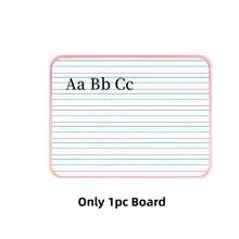 1pc White Board, One Side With 4 Lines And 3 Slots, Other Side Is Whiteboard/Message Board, Smooth Writing, Dry Erase, Reusable (1pc Board Only, 3pcs/Set, 1 Board + 1 Pen + 1 Clip) - Double-sided Whiteboard - View 14