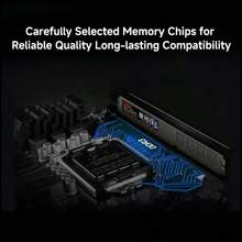 Modul Memori Lenovo Talix 4G DDR3, Frekuensi 1600MHz, Timing Unggul. Desain Hemat Daya 1.1V, Untuk Komputer Desktop. - View 3
