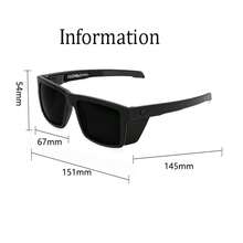 Polarized Cycling Fashion Glasses, Detachable Temple,ANSI Z87+U6 Safety Glasses With Side Shields, Wind Dust Eye Protection For Riding Driving Fishing Work - Multicolor - View 4