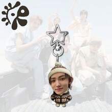 1pc Star Gold Main Trainer Support Highly Attractive Backpack Exquisite Anti-Lost Pendant Cute Acrylic Keychain - Multicolor - View 7
