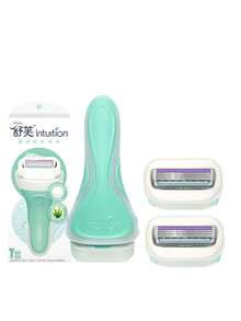 Schick Intuition Razors For Women With Sensitive Skin, Built-In Moisturizing Soap, Gentle On Sensitive Skin, Hydrating Smooth Glide, Bonus Blade Included, Hair Removal, Shaver For Women - Sensitive Skin - View 12