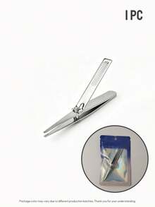 2026 New Thick Stainless Steel Eyebrow Tweezers, Non-Slip Handle With Riveted Lever Design, Effortless Use, Suitable For Eyebrow And Beard Plucking, Pointed And Wide Tips Available - Multicolor - View 7