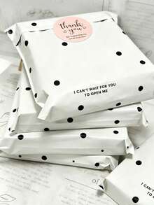 10/50/100pcs Packaging Bags, Shipping Bags, Multi-Size Self-Adhesive Waterproof Mailing Envelopes - Thickened Plastic Packaging Bags, Leak-Proof And Tear-Resistant, Multi-Purpose Easy Packaging Bags, Suitable For Office, Clothing Packaging Backs - Multicolor - View 1