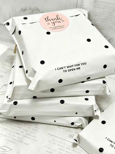 10/50/100pcs Packaging Bags, Shipping Bags, Multi-Size Self-Adhesive Waterproof Mailing Envelopes - Thickened Plastic Packaging Bags, Leak-Proof And Tear-Resistant, Multi-Purpose Easy Packaging Bags, Suitable For Office, Clothing Packaging Backs