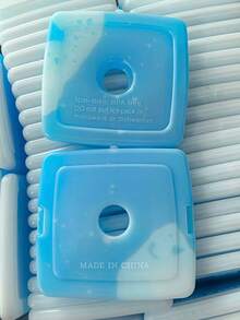 Cool Coolers 4pcs Ultra-Thin Ice Packs, Fast Freezing Space-Saving Reusable Ice Packs, Suitable For Lunch Boxes Or Coolers, Blue Fast Freezing Ice Packs, Space-Saving, Reusable, Suitable For Lunch Boxes And Refrigerators - Multicolor - View 9