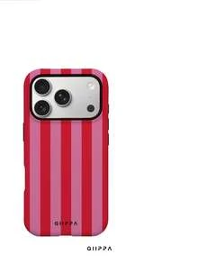 GIIPPA 1 buah Casing Ponsel Modis, Desain Pola Garis Merah dan Pink, Cocok untuk Model Ponsel 17 Pro Max, 16 Pro Max, 15 Pro Max, 14 Pro Max, Kompatibel dengan 11/12/13/14/15/16/18 Pro/Pro Max/Plus. Casing Ponsel Kelas Atas, Modis, dan Menyenangkan ini Cocok untuk Pria dan Wanita, menjadikannya Hadiah Ideal untuk Pacar Anda di Hari Paskah, Musim Semi, Musim Pernikahan, dan Ulang Tahun. - MultiWarna - View 6