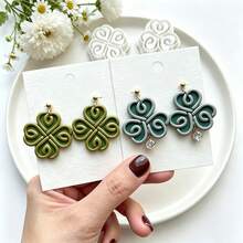 9Pcs Celtic Knot Clover Clay Cutters, Boho Vintage Shamrock Molds For Polymer Clay DIY Jewelry Making - 9pcs - View 8