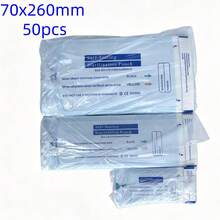 50pcs Self-Sealing Disposable Sterilization Bags, Cleaning Bags For Steel Nail Art Tools And Accessories - Multicolor - View 12