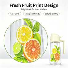 1pc Large Capacity Kitchen Oil Spray Bottle, Home Oil Storage Container, Air Fryer Accessory, Multi-Purpose Seasoning Dispenser; Can Hold Olive Oil, Vinegar, Soy Sauce And Other Liquids, Dual-Use, Leak-Proof And Easy To Clean, Combines Oil Spray And Oil Storage Functions. Perfect Gift For Wife, Mother On Holidays, Random Style And Color - View 11